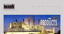 Desktop Screenshot of machindustrialgroup.com