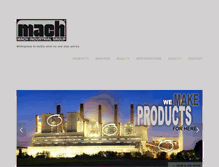 Tablet Screenshot of machindustrialgroup.com